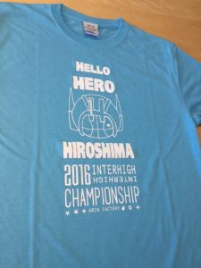 インターハイTシャツ