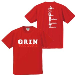 「GRIT（やり抜く力）」バスケTシャツ